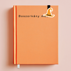 Haloloween-i mágneses könyvjelző  boszorkánykalap mintával - könyv & zene - könyvjelző - Meska.hu