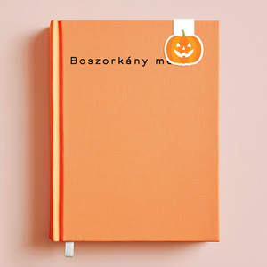 Halolowen-i mágneses könyvjelző  tök mintával - könyv & zene - könyvjelző - Meska.hu