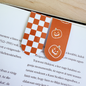 Halolowen-i mágneses könyvjelző pár  aranyos  mintával, Könyv & Zene, Könyvjelző, Fotó, grafika, rajz, illusztráció, Papírművészet, MESKA