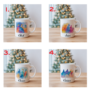 Névre szóló Három királyok bögre  4 minta közül választható - otthon & életmód - konyhafelszerelés, tálalás - tálalás - bögre & csésze - Meska.hu