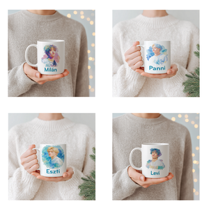 Névre szóló Pastel K-Pop Boy  Akvarell bögre  4 minta közül választható, Otthon & Életmód, Konyhafelszerelés, tálalás, Tálalás, Bögre & Csésze, Fotó, grafika, rajz, illusztráció, Decoupage, transzfer és szalvétatechnika, MESKA