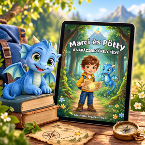 Marci és Pötty � A varázserdő rejtélye  Digitális mesekönyv + színező - Meska.hu