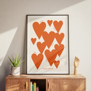 Egyedi családi falikép Anyák napjára, Otthon & Életmód, Dekoráció, Kép & Falikép, Poszter, Fotó, grafika, rajz, illusztráció, MESKA