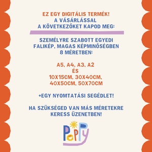 Csillagos ég egyedi falikép gyerekszobába - baba - mama - babaszoba dekoráció - babaposzter - Meska.hu