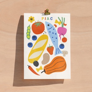 Piac - digitális plakát 8 méretben, Otthon & Életmód, Dekoráció, Kép & Falikép, Plakát, Fotó, grafika, rajz, illusztráció, MESKA