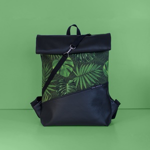 Spritz roll top műbőr hátizsák TROPICS - Meska.hu