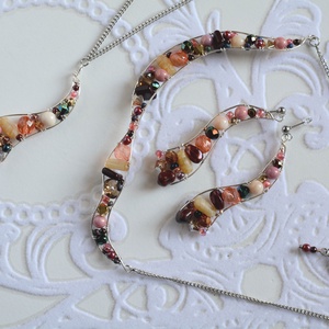 Lánc Ívvarázs - Hosszú - Ragyogó ősz - ékszer - nyaklánc - hosszú nyaklánc - Meska.hu Lánc Ívvarázs - Hosszú - Ragyogó ősz - ékszer - nyaklánc - hosszú nyaklánc - Meska.hu