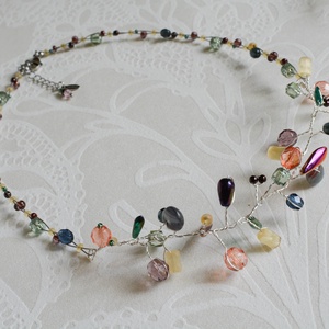 Lánc Pillefürt - Türkiz-Bronz - Nikkelmentes - ékszer - nyaklánc - statement nyaklánc - Meska.hu Lánc Pillefürt - Türkiz-Bronz - Nikkelmentes - ékszer - nyaklánc - statement nyaklánc - Meska.hu