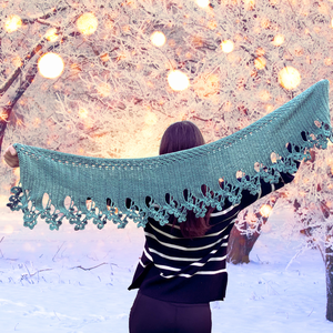 Kézzel horgolt pamut sál  boho stílusú, puha zsályazöld kiegészítő, Ruha & Divat, Sál, Sapka, Kendő, Kendő, Horgolás, MESKA