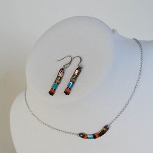 PiciPixel nyaklánc  Fűszer árnyalatok - ékszer - nyaklánc - medál nélküli nyaklánc - Meska.hu