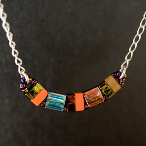 PiciPixel nyaklánc  Fűszer árnyalatok - Meska.hu