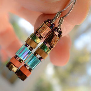 PiciPixel nyaklánc  Fűszer árnyalatok - ékszer - nyaklánc - medál nélküli nyaklánc - Meska.hu