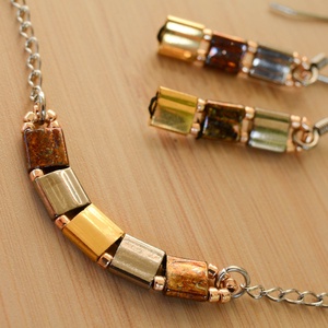 PiciPixel nyaklánc  Mixed metal, Ékszer, Nyaklánc, Medál nélküli nyaklánc, Ékszerkészítés, MESKA