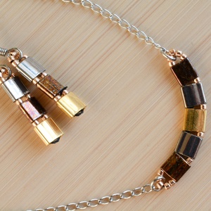 PiciPixel nyaklánc  Mixed metal - ékszer - nyaklánc - medál nélküli nyaklánc - Meska.hu