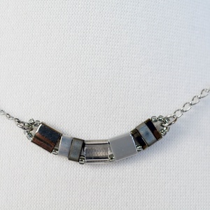 PiciPixel nyaklánc � Szürke tónusok - ékszer - nyaklánc - medál nélküli nyaklánc - Meska.hu