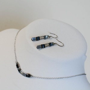 PiciPixel nyaklánc � Szürke tónusok - ékszer - nyaklánc - medál nélküli nyaklánc - Meska.hu