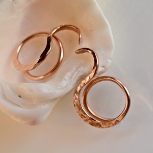 Bronz klipsz - S, nagyon kényelmes - ékszer - fülbevaló - klipsz - Meska.hu