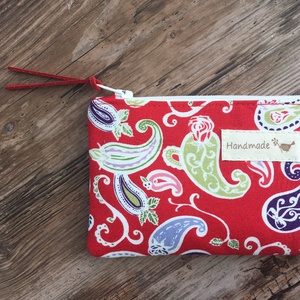 Piros neszesszer tolltartó szemüvegtartó neszeszer - táska & tok - neszesszer - Meska.hu