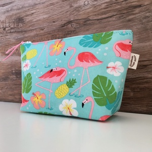 NESZESSZER SZETT flamingós neszesszer pipere táska szett - táska & tok - neszesszer - Meska.hu