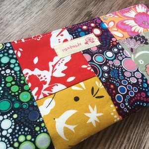 AKCIÓ!!! Patchwork neszesszer tolltartó szemüvegtartó irattartó - táska & tok - neszesszer - Meska.hu