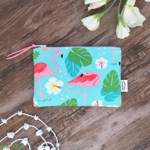 NESZESSZER SZETT flamingós neszesszer pipere táska szett - táska & tok - neszesszer - Meska.hu