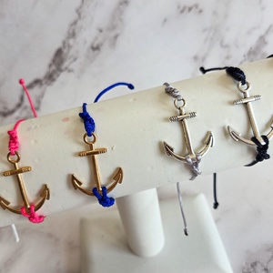 Horgonyos karkötő, Ékszer, Karkötő, Charm karkötő, , MESKA