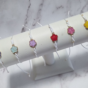 Virágos karkötő, Ékszer, Karkötő, Charm karkötő, , MESKA