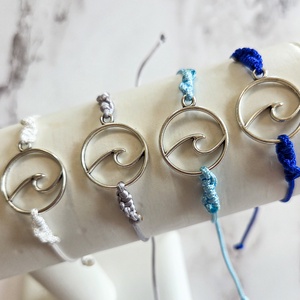 Hullámjeles karkötő, Ékszer, Karkötő, Charm karkötő, , MESKA