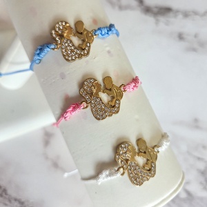 Anya és gyermeke medálos karkötő, Ékszer, Karkötő, Charm karkötő, , MESKA