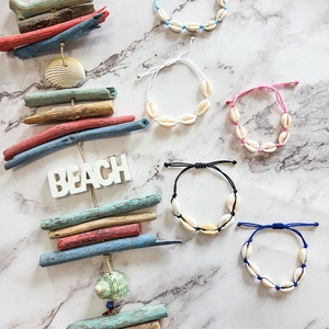 Kagylós karkötő - Meska.hu