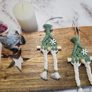 Manók - karácsony - karácsonyi lakásdekoráció - karácsonyfadíszek - Meska.hu