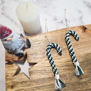 Cukorpálca - karácsony - karácsonyi lakásdekoráció - karácsonyfadíszek - Meska.hu