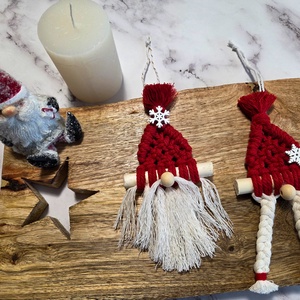 Manók - karácsony - karácsonyi lakásdekoráció - karácsonyfadíszek - Meska.hu