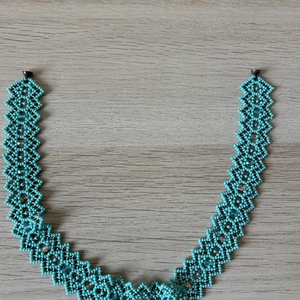 Gyöngyös nyakpánt - ékszer - nyaklánc - gyöngyös nyaklánc - Meska.hu