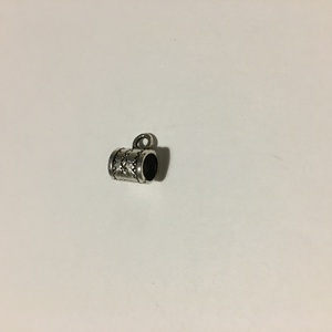 20 db tibeti ezüst medálvezető 7x10 mm - Meska.hu