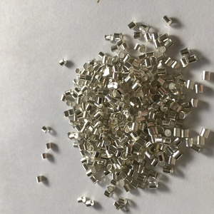 2 mm-es ezüst színű stopper gyöngy ékszer készítéshez , Kellékek & szerszámok, Gyöngyfűzés kellékek, Egyéb alkatrész, Ékszerkészítés, Ékszerkészítés, MESKA