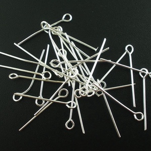 NEMESACÉL SZERELŐPÁLCA 50 DB  45 mm, HURKOS, Kellékek & szerszámok, Gyöngyfűzés kellékek, Szerelőpálca, Ékszerkészítés, MESKA