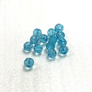  TÜRKIZKÉK, CSISZOLT ÜVEGGYÖNGY, 6 MM-ES , Kellékek & szerszámok, Gyöngyfűzés kellékek, Üveggyöngy, , MESKA