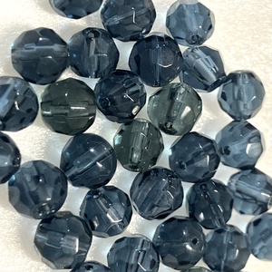 KÉK, CSISZOLT ÜVEGGYÖNGY, 6 MM-ES , Kellékek & szerszámok, Gyöngyfűzés kellékek, Üveggyöngy, , MESKA