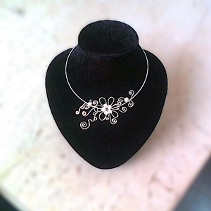 Esküvői nyakék 4 , Esküvő, Ékszer, Nyaklánc, Ékszerkészítés, Fémmegmunkálás, MESKA