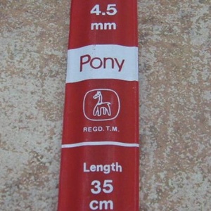 Pony kötőtű 4,5-es - kellékek & szerszámok - szerszámok, eszközök - eszköz kötéshez, horgoláshoz - Meska.hu