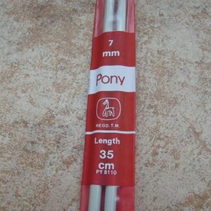 Pony kötőtű 7-es - Meska.hu