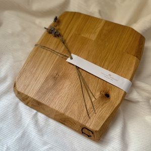 Tölgy vágódeszka - otthon & életmód - konyhafelszerelés, tálalás - sütés, főzés - vágódeszka - Meska.hu