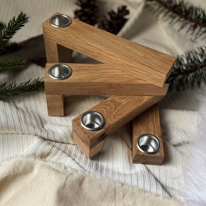 Adventi gyertyatartó - karácsony - adventi díszek - adventi asztaldísz - Meska.hu