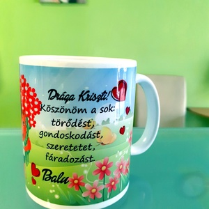  Bölcsis néninek búcsú ajándék bögre - Meska.hu