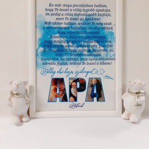 Apa szülinapi kép  - otthon & életmód - dekoráció - kép & falikép - poszter - Meska.hu