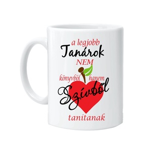 Bögre tanároknak!, Otthon & Életmód, Konyhafelszerelés, tálalás, Tálalás, Bögre & Csésze, Fotó, grafika, rajz, illusztráció, Festett tárgyak, MESKA