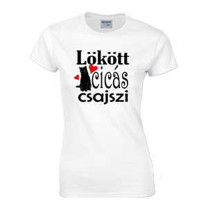 Póló macskásoknak, Ruha & Divat, Női ruha, Póló, felső, Fotó, grafika, rajz, illusztráció, Meska