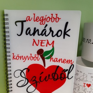 Egyedi füzet tanároknak - otthon & életmód - papír, írószer - jegyzetfüzet & napló - Meska.hu