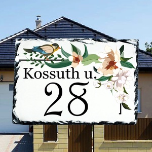 Házszámtábla, Otthon & Lakás, Ház & Kert, Házszám, Fotó, grafika, rajz, illusztráció, Meska